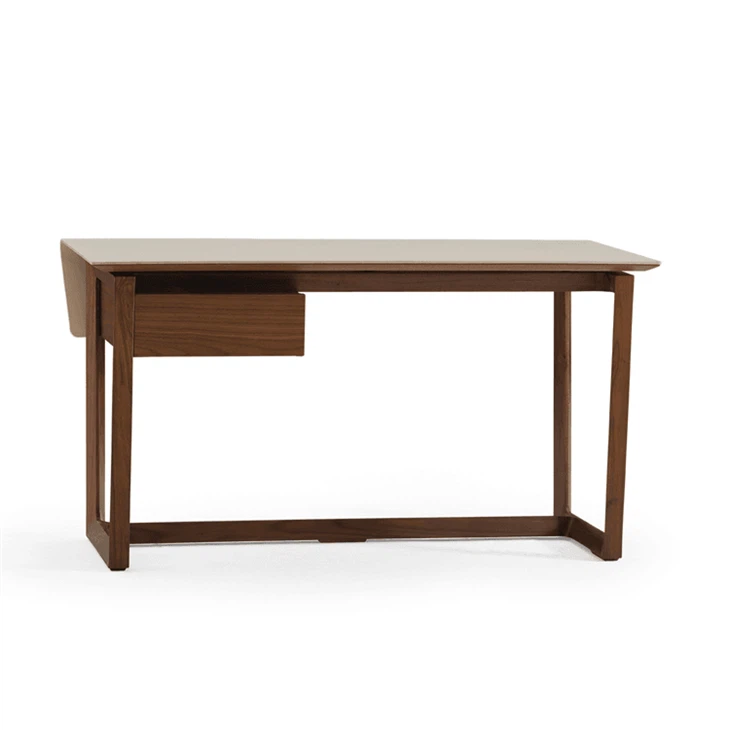 Faux Leather Desk
