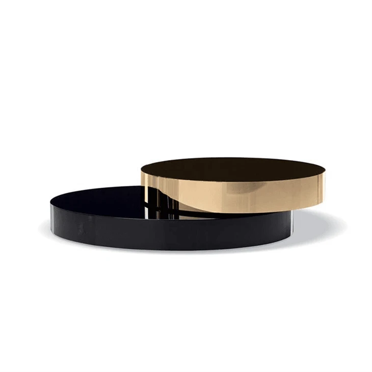 Round Coffee Table Modern Luxury Furniture